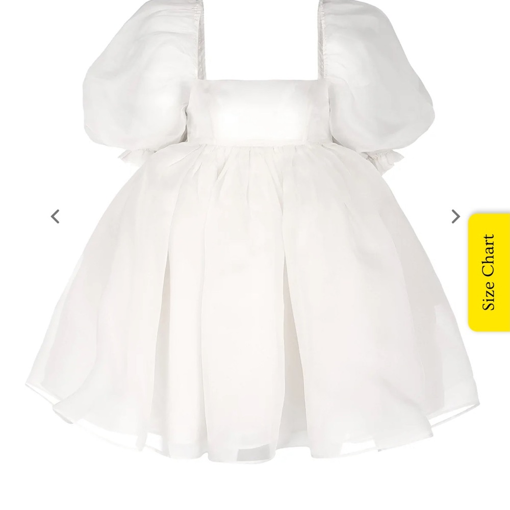 NWT:Selkie ivory puff dress